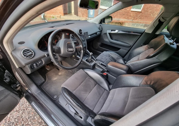 Audi A3 cena 24900 przebieg: 317000, rok produkcji 2008 z Wisła małe 79